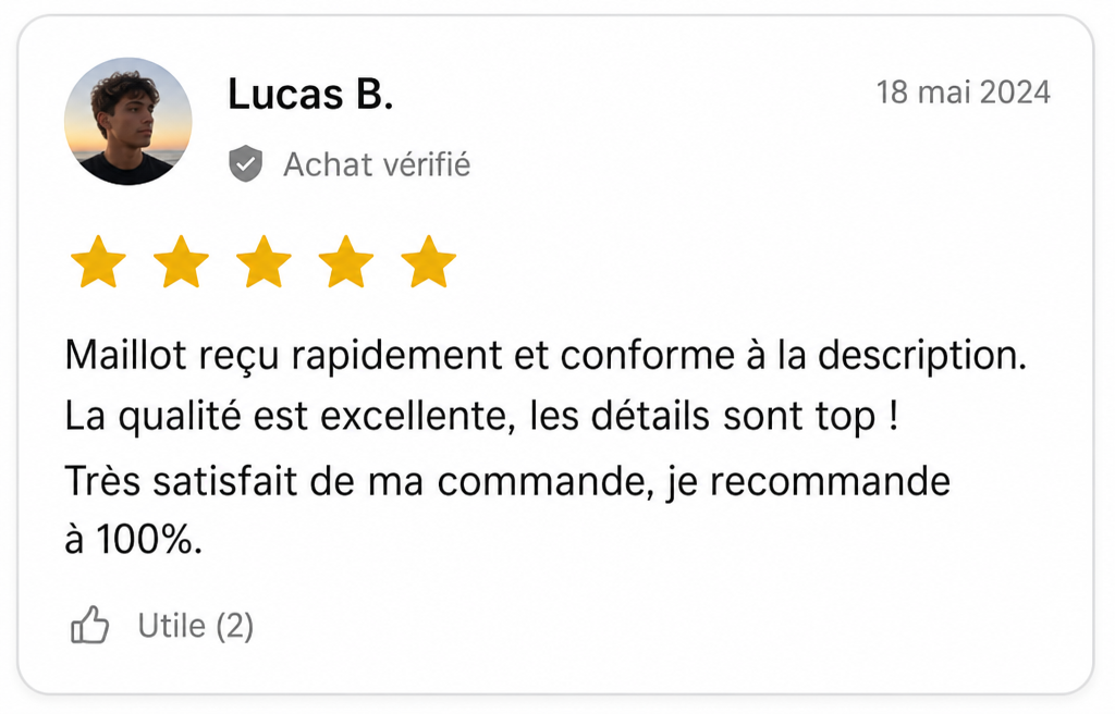 Avis client O'Local